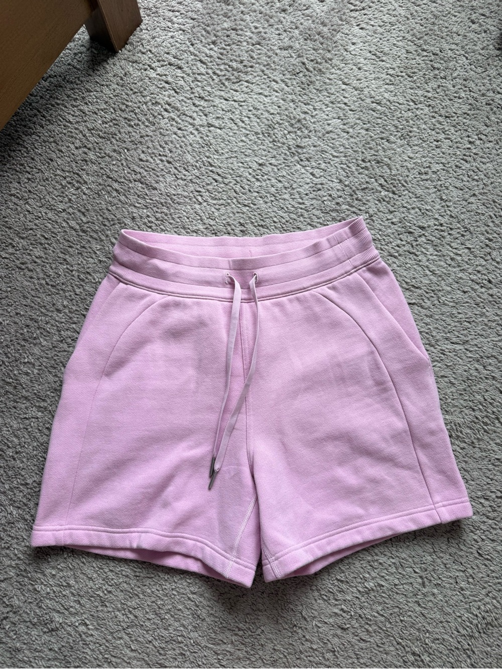 lululemon athletica Light Pink Scuba Shorts